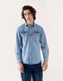 DENIM BUTTON DOWN SHIRT